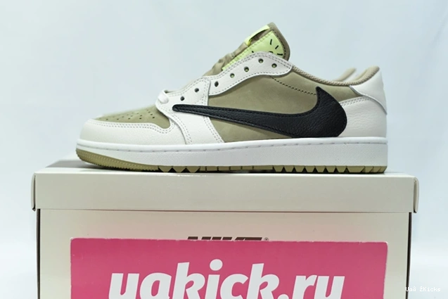 Bright Scott Olive Golf 1 Low 81 FZ3124-200 Retro Neutral Jordan Travis 0809